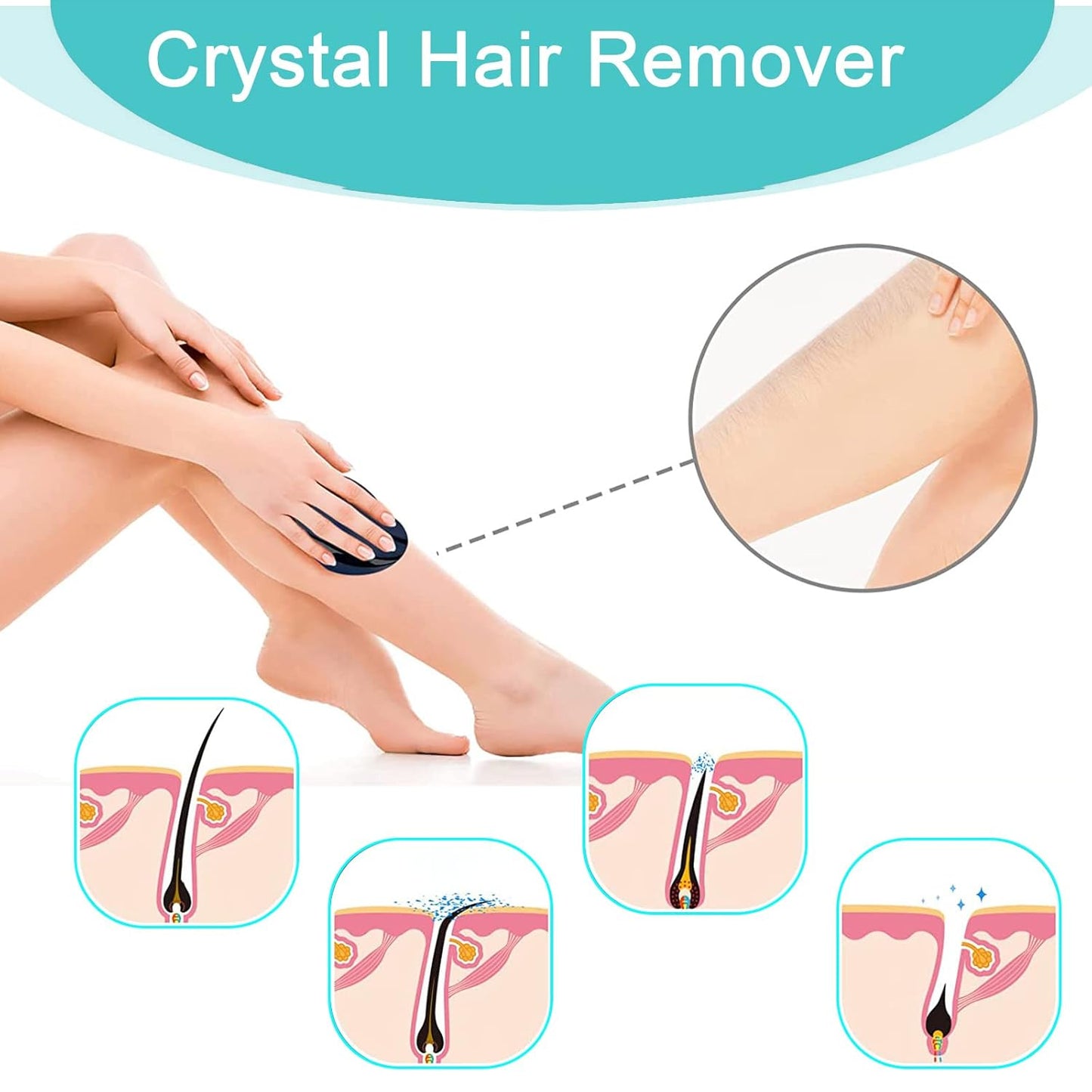 Crystal Hair Remover™ For Men & Women